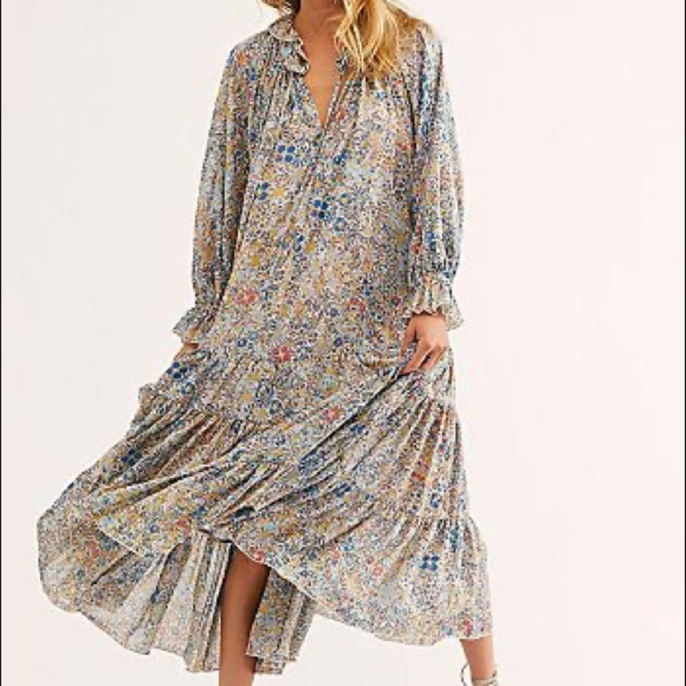Free People Feeling Groovy Maxi Dress